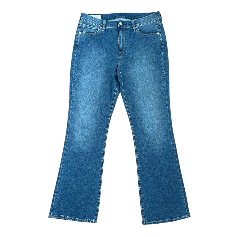 GAP Baby Boot Mid‎ Rise Jeans Size 32/14R Medium Indigo Bootcut